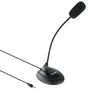Tooq TQMM-213 Micrófono Flexible Negro
